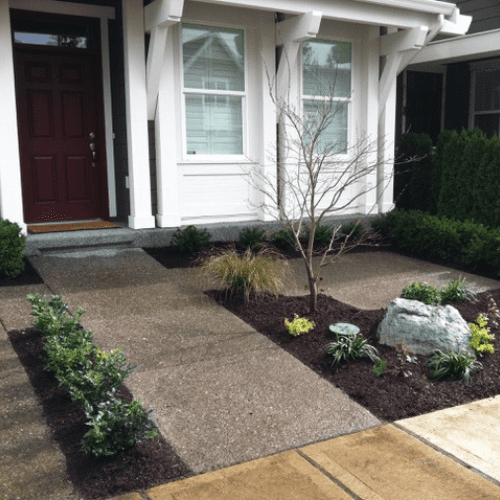 front yard landscaping services